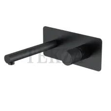 Boheme Stick Смеситель для раковины из стены, комплект Stick 125-BB.4 Black SPIRALE Boheme Stick Смеситель для раковины из стены, комплект Stick 125-BB.4 Black SPIRALE