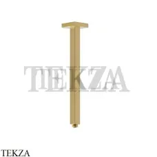 Newform Кронштейн для душа квадрат потолочный L=200 28153.59.097, PVD Br. Gold