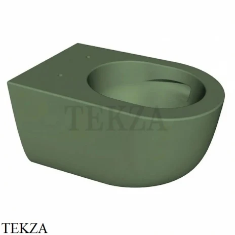 Hatria FUTURA Унитаз подвесной, чаша без ободка, слив торнадо A0Y9BA46, Selva-Forest