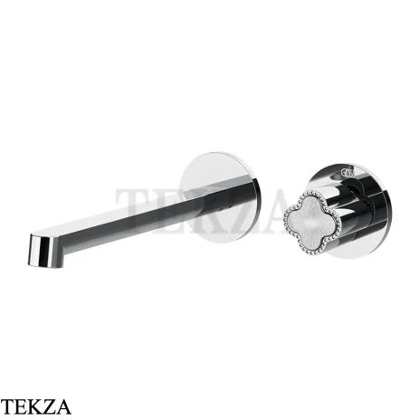 Gessi Ludovica Смеситель для раковины crystals, внешняя часть 76388-031, хром глянец