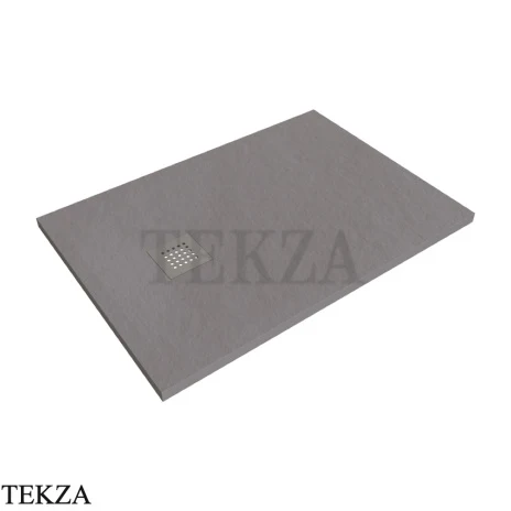 Flaminia CM3 Stone поддон душевой керамический 70×120×3 см, серый Grigio матовый
