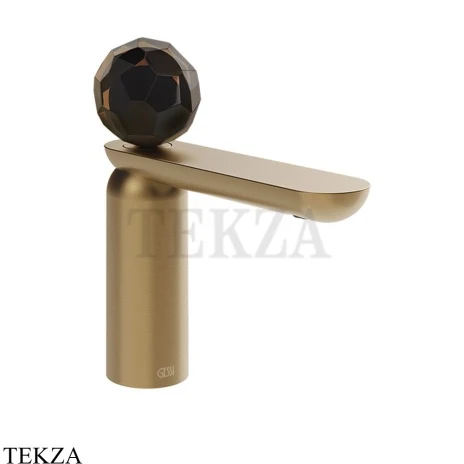 Gessi Perle Смеситель для раковины, с донным клапаном 74251-726, бронза Brushed