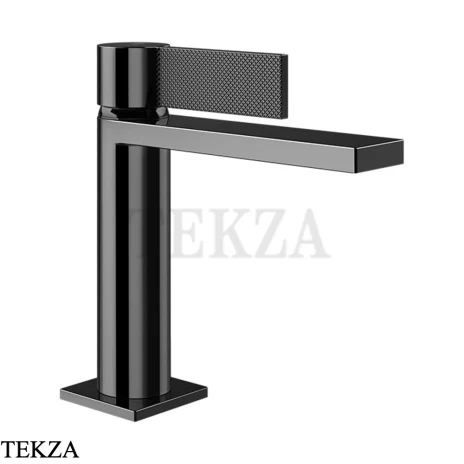 Gessi Inverso Diamantato Смеситель для раковины, с донным клапаном 73651-706, Black Metal PVD