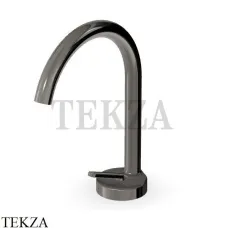 Zucchetti Isy22 Смеситель для раковины средний, без гарнитуры ZIS1403.C50, metal black