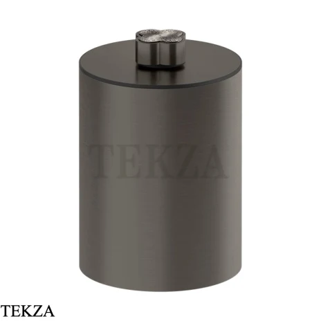 Gessi Ludovica Ведёрко, корзина для мусора с крышкой 76590-707, black хром Brush