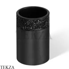 Decor Walther ROCKS Баночка универсальная без крышки Swarovski® 0933860, черный матовый