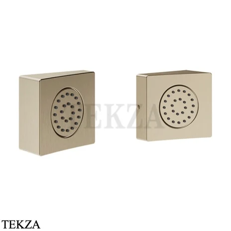 Gessi Haute Culture Shower Боковые форсунки, внешняя часть 57572-149, нерж. сталь Brush / никель Brushed