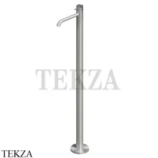 QuadroDesign Source Смеситель для раковины напольный, внешняя часть, 12 05 AS, Brushed Stainless Steel