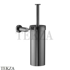 FIMA Carlo Frattini ROTOLA Туалетный ершик настенный F6006/2CS, Brushed black chrome
