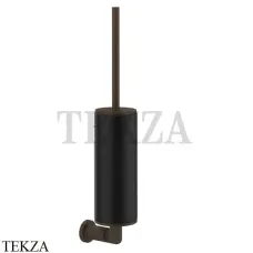 Gessi INCISO accessories Туалетный ершик настенный, черный 58520-845, Dark Bronze