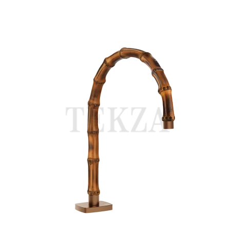 Gessi Jacqueline Излив для раковины средний на столешницу 77025-708, медь Brushed