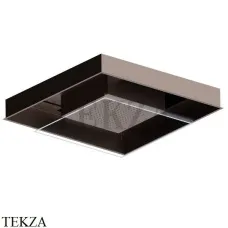 Newform Встроенная душевая лейка, хромотерапия, с кнопкой 688.M0.075, Copper glossy-Copper glossy