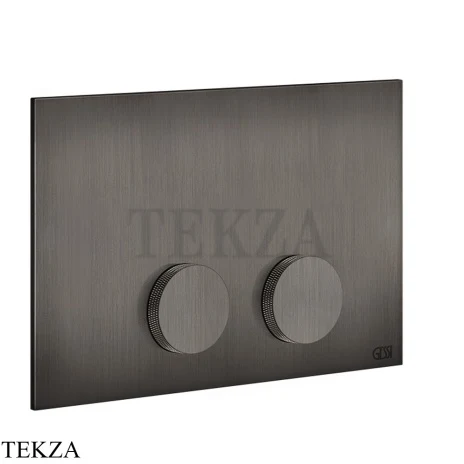 Gessi ANELLO Клавиша смыва для инсталляции Geberit omega 12 54627-707, Black Metal Brushed PVD