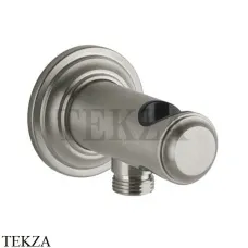 Gessi VENTI20 Держатель для душевой лейки с выводом воды 65161-149, Finox Brushed Nickel