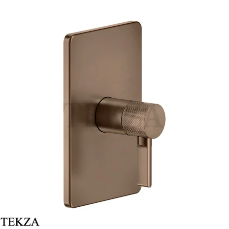 Gessi INCISO SHOWER Смеситель для душа, внешняя часть 58061-708, Copper Brushed PVD