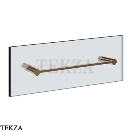 Gessi Ludovica Полотенцедержатель для крепления на стекло, 30 см 76511-761, бронза Coffee