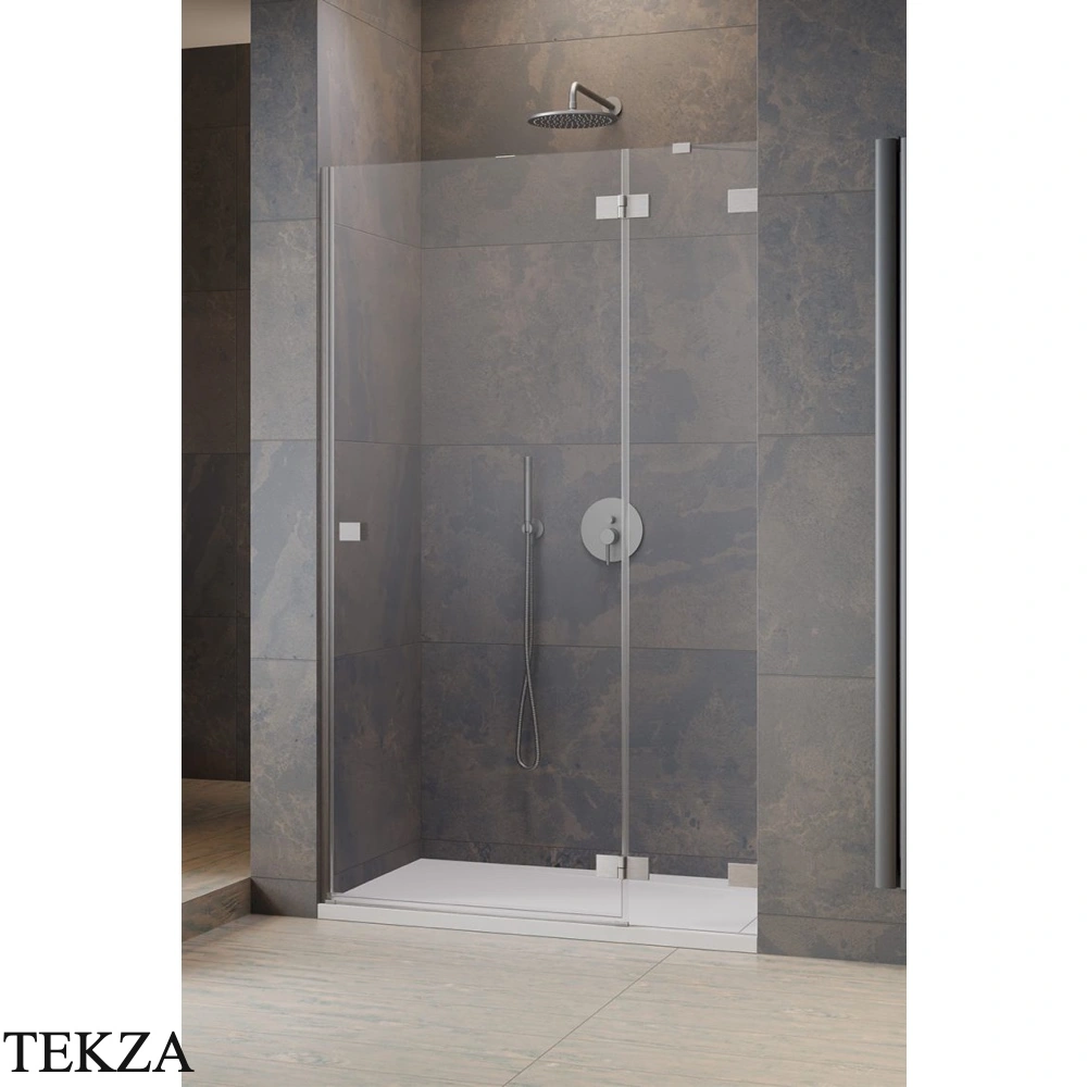 Radaway Essenza Pro 8 DWJ Боковая стенка 24 см, правая, 10510240-91-01R, брашированный никель