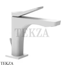 Gessi RILIEVO Смеситель для раковины, с донным клапаном 59001-279, белый матовый