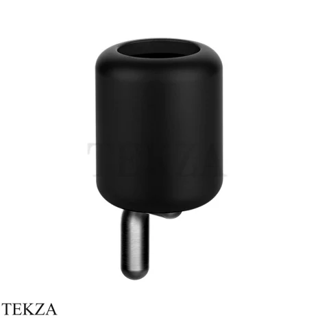 Gessi Goccia Стакан настенный, черная керамика 38008-299, Matte Black