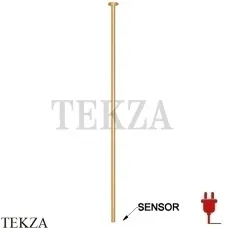 Gessi INCISO Потолочный электронный смеситель для раковины 58024-727, Brushed Brass