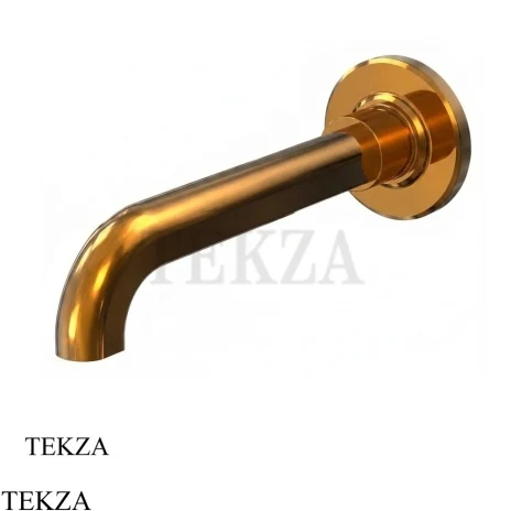 FIMA Carlo Frattini Park Line Излив для раковины на стену F1106/2ZL, Amber Bronza