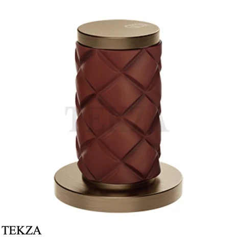 Gessi Pelle Tresse Смеситель-рычаг управления на столешницу 78200-447, Red Cherry/ Coffee Bronze Br. PVD