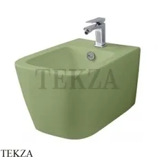 ArtCeram A16 Биде подвесное, с 1 отверстием под смеситель, verde salvia
