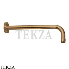 FIMA Carlo Frattini WELLNESS Кронштейн 35 на стену для лейки F2138ZS, Brushed Amber Bronze