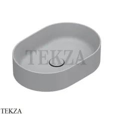 Catalano Zero Раковина накладная 50 см, без перелива 0122500023, цемент матовый