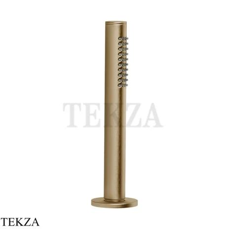 Gessi Душевой комплект на борт ванны, шланг, держатель 63327-726, бронза Brushed