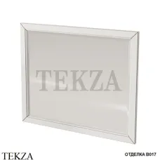 Caprigo ALBION Зеркало в раме прямоугольное, 10332-B017, Bianco oro caldo