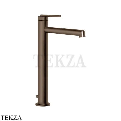 Gessi INGRANAGGIO Смеситель для раковины, длинный, с донным клапаном 63505-791, Deep Bronze Br. PVD