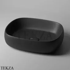Sitega OSNO 460 Раковина накладная, прямоугольник скругленный, с донным клапаном OSNO 460 - Night