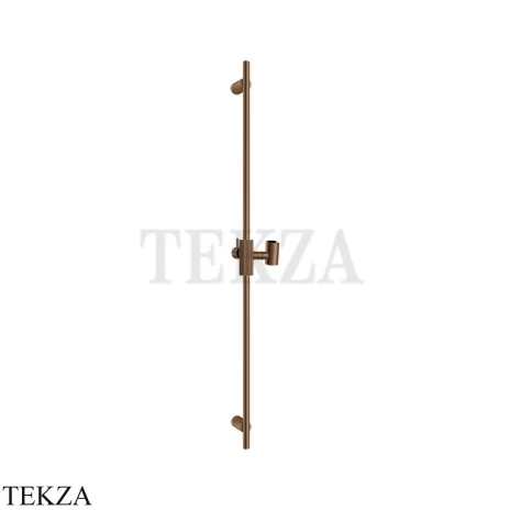Gessi INGRANAGGIO Штанга для душа с держателем 63585-708, Copper Brushed PVD