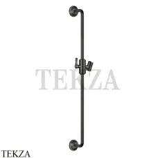 Gessi VENTI20 Штанга для ручного душа с держателем 65145-707, Black Metal Br. PVD