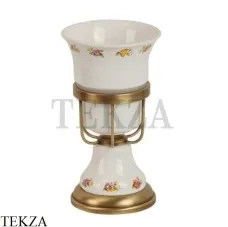 Migliore Provance Стакан настольный, керамика с декором 17679, бронза classic
