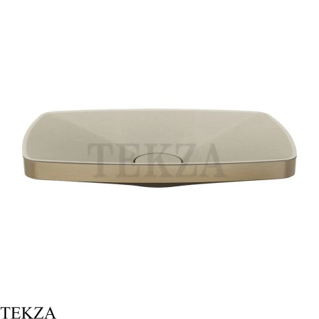 Gessi Jacqueline Раковина настольная, без перелива 77612-149, нерж. сталь Brush / никель Brushed