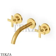 Zucchetti Gill Смеситель для раковины 160, внешняя часть ZGL5766.C41, brushed gold