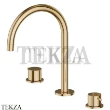 Newform XT Смеситель для раковины 181, без гарнитура 4202.61.020, PVD Glossy gold