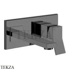 Gessi RETTANGOLO K Смеситель для раковины, внешняя часть 53088-706, Black Metal