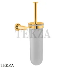 FIMA Carlo Frattini ROTOLA Туалетный ершик, стекло матовое F6006/1OR, золото глянец