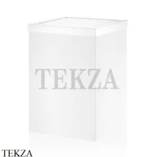 Decor Walther Universal DW 113 Ведерко с крышкой для бумаг 0610150, белый матовый