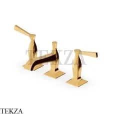 Zucchetti Bellagio Смеситель для раковины, с донным клапаном ZB2425.C40, золото глянец