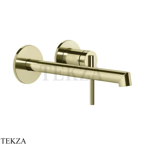 Gessi INGRANAGGIO Смеситель для раковины длинный излив, внешняя часть 63583-710, Brass PVD