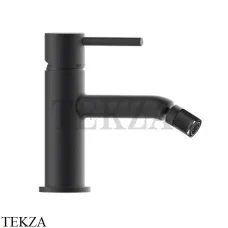 Bossini Teo Смеситель для биде, с донным клапаном Z00702.073, черный матовый