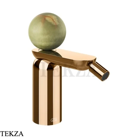 Gessi Perle Смеситель для биде без донного клапана 74568-735, бронза глянец