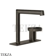 Gessi ANELLO Смеситель для раковины на планке, без донного клапана 63315-187, Aged Bronze