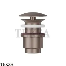 Newform Донный клапан для раковины 25-45 со свободным сливом 227.M0.075, Copper Glossy