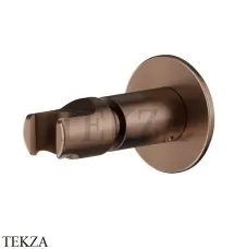 Newform Держатель для ручного душа, регулируемый 846.59.067, PVD Br. Copper Bronze