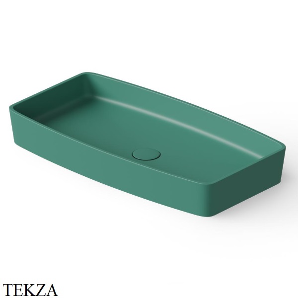 Dea Design Washbasins Раковина настольная 68х36 Solid Surface DD9001 680 10, Green №10